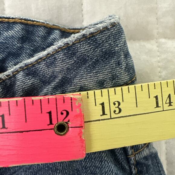 Vintage GAP Jeans Womens 2 Flare Stretch Medium Wash Low Rise Retro Y2K - Picture 7 of 12